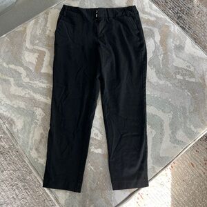 Time and Tru Black Chinos, Black Work Pants with Pockets